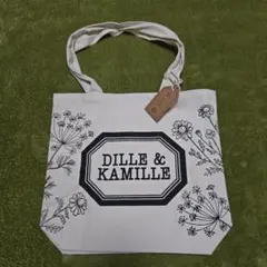 【新品未使用】DILLE & KAMILLE 花柄トートバッグのサムネイル