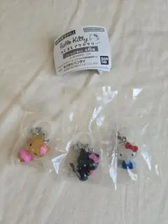 ハローキティ めじるしアクセサリー　日焼け 小悪魔　スタンダード　ガチャ