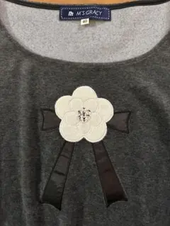 M's Gracy グレー トップス 40