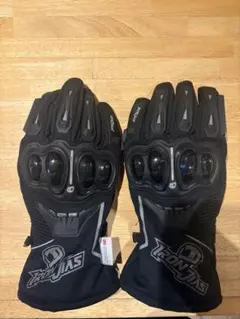 IRON JIAS バイク用ロンググローブ 黒