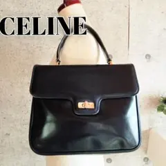 良品 セリーヌ ヴィンテージ レザー バッグ 2way 鞄 レディース メンズ