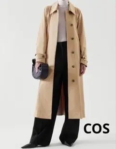 COS ベージュ トレンチコート 2025年最新】COS レディース トレンチコート・スプリングコート