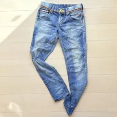 EDWIN エドウィン　ジーンズ　デニム　パンツ　blue trip S