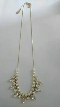 MAYGLOBEネックレスビジューパール