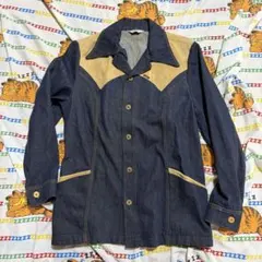 70s USA製Lee ウエスタン　ヴィンテージ デニムジャケット　カバーオール