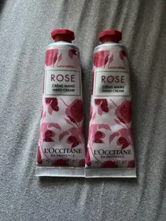L'Occitane ROSE ハンドクリーム 30ml 2本セット