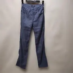 アルマーニジーンズArmani Jeansくすみブルーグレー 色ストレッチパンツのサムネイル