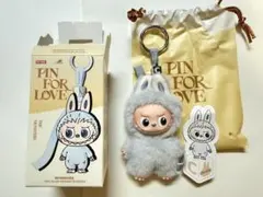 【正規品】ラブブ ぬいぐるみキーホルダー イニシャル　　C