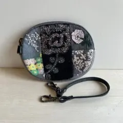 ハンドメイド　ミナペルホネン　ポーチ（お花）