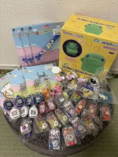 当時品】 たまごっち エンたまおでかけすとらっぷ まめっち ニコッ