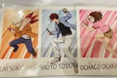 【非売品】僕のヒーローアカデミア　ポストカード　爆豪勝己　轟焦凍　麗日お茶子