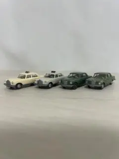 当時物 1/87 wiking メルセデス ベンツ 200 4台のサムネイル