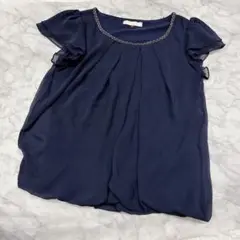 プロポーションボディドレッシング ブラウス 半袖 フリル