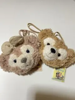 ダッフィー シェリーメイセット ポシェット パスケース コインケース