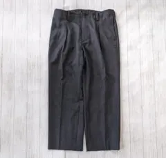 90s Polo Ralph Lauren グレーワイドスラックス 2タック - メルカリ