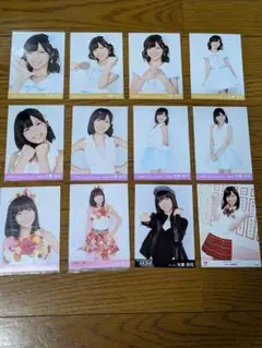 AKB48 大島涼花　研究生　生写真　月別　封入特典　32枚