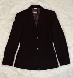 MAX&Co. テーラードジャケット イタリア製 ウール 通勤 ブラウン