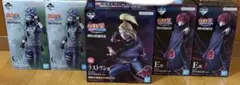 一番くじ NARUTO-ナルト疾風伝 風影奪還編 [5体セット下位コンプリートのサムネイル