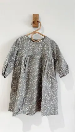 バースデイ テータテート 花柄 ワンピース サイズ80