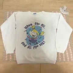 出品停止間近　【入手困難】ニコロデオン　ラグラッツ　トレーナー　海外　一点物