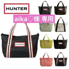 HUNTER ハンター バッグ ナイロン ミニ トップ クリップ トートバッグ