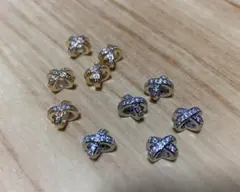 ブレスレット　パーツ　ロンデル10個セット