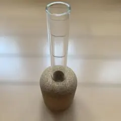 フラワーベース　花瓶　ガラス コルク