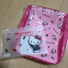 資生堂⭐ハローキティオリジナルトラベルポーチ・クリアミニポーチ新品