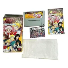 完品・カード付　SFC セーラームーンS 主役争奪戦 当時物 レア