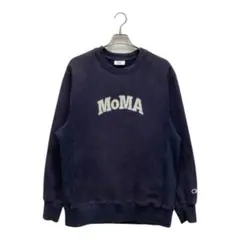 4115 MoMA Champion ネイビー コラボスウェット 3XL