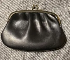 ★ レザー 親子がま口財布