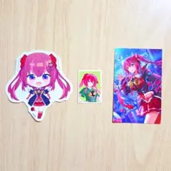 にじさんじ 天ヶ瀬むゆ カード&ステッカー