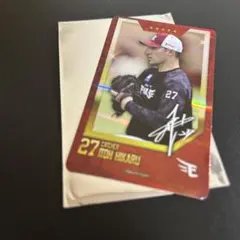 楽天イーグルス　伊藤光選手　5星プロデュースメニューカードのサムネイル