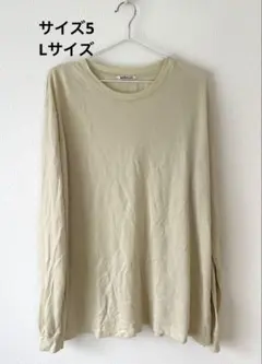 AURALEE COTTON MESH L/S TEE アイボリー サイズ5のサムネイル