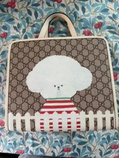 ✨美品 犬イラスト トートバッグ