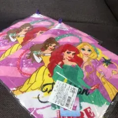 ベル ラプンツェル アリエル ループ付ハンドタオル ２枚セット