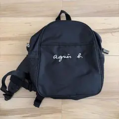 agnes b. ENFANT キッズ リュック ブラックのサムネイル