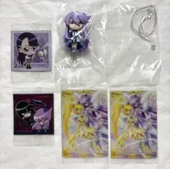 ハートキャッチ　キュアムーンライト　ガチャ　フィギュア　シール　ウエハース
