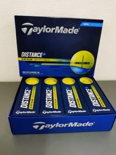 TaylorMade DISTANCE+ ゴルフボールHI-VIS YELLOWのサムネイル