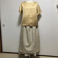 着物リメイク　セットアップm