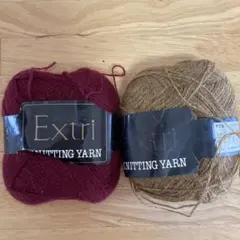 Extri 「最高級カシミア」　カシミア100% 2個セット