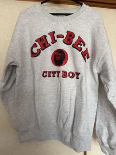 CHI-BEE CITY BOY クルーネックスウェット