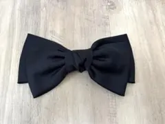 クリップパリス ブラックリボンヘアアクセサリー