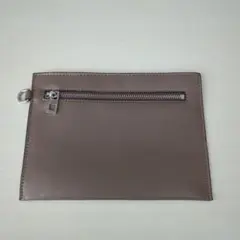 茶色　ポーチ　小物ケース