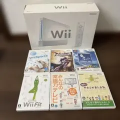 Wii本体 +ソフト6本セット