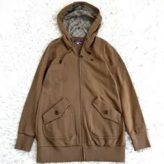 美品✨BURBERRY BLUE LABEL ノバチェック ジップアップパーカー