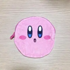 星のカービィ　まるっとフェイスポーチ　きょとん