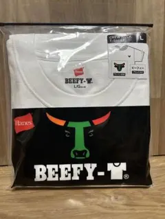 Hanes BEEFY-T クルーネックTシャツ Lサイズ セブン