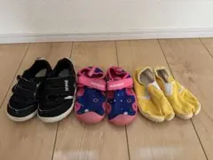 15cm キッズ　シューズ3点セットIFME 丸五　たびりら　足袋　スニーカー