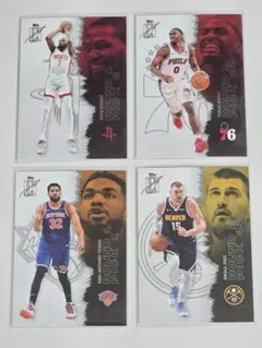 ヨキッチ、KD、マキシー、タウンズ 4枚セット